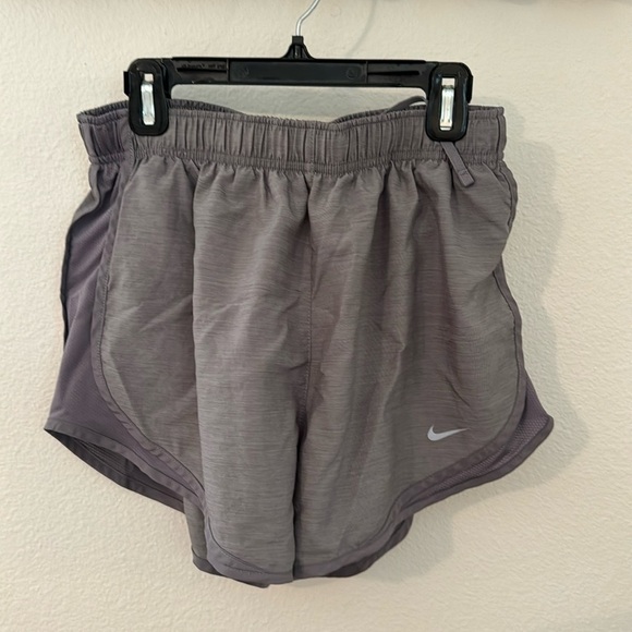 Nike Pants - Nike Sports Shorts Women purple / grey